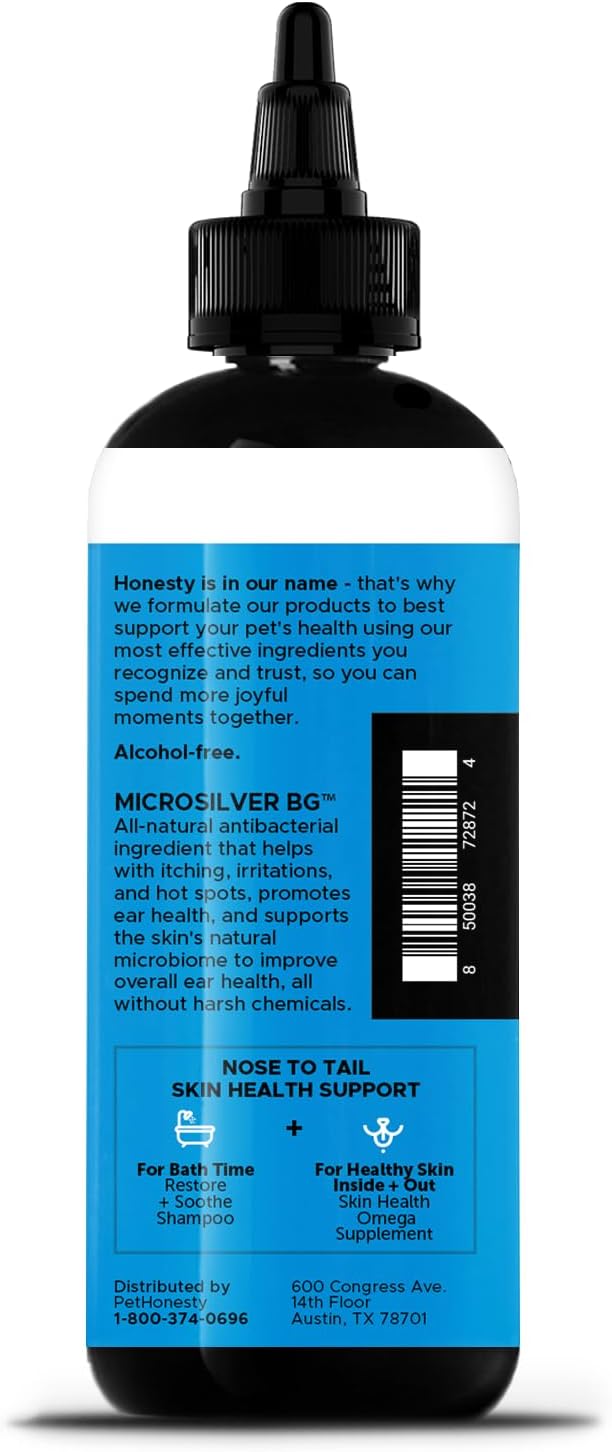 Restore + Soothe Ear Cleaner for Dogs & Cats – Gentle Dog Ear Cleaning Solution - Image 8