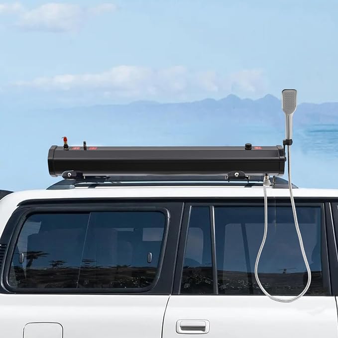 TFCFL 7.93 Gallon Roof Rack Mount Road Shower, High Pressure Outdoor Camping - Image 8