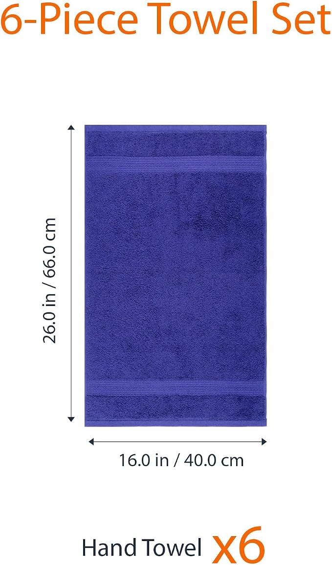 Amazon Basics 6 Piece hand towels - Image 5
