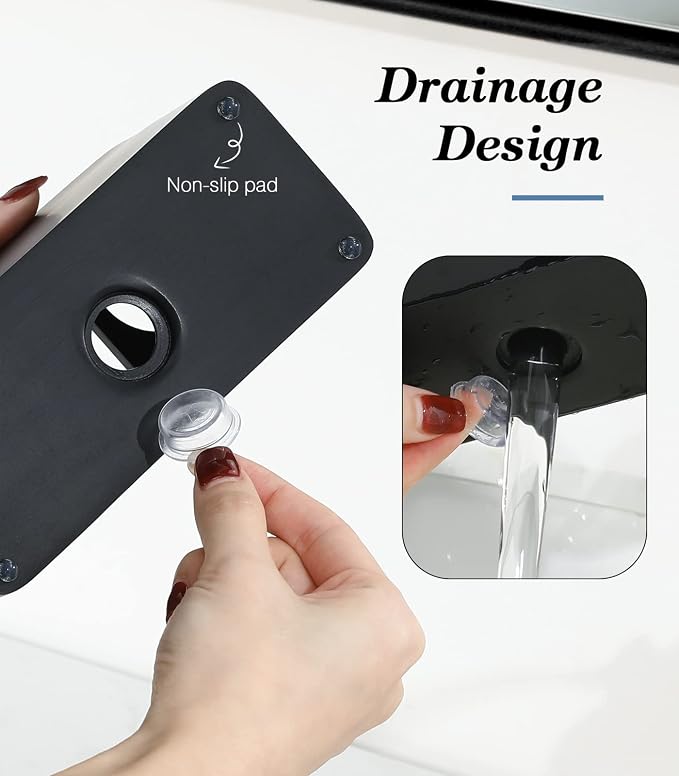 Luxspire Toothbrush Holder, 3 Slots Electric Toothbrush and Toothpaste Holder - Image 5