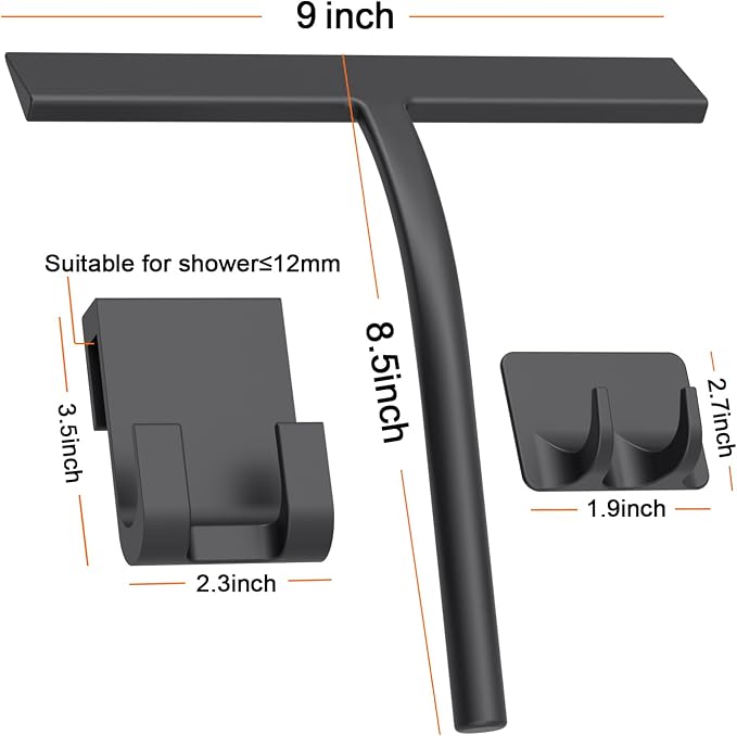 All -Purpose Silicone Shower Squeegee - Image 2