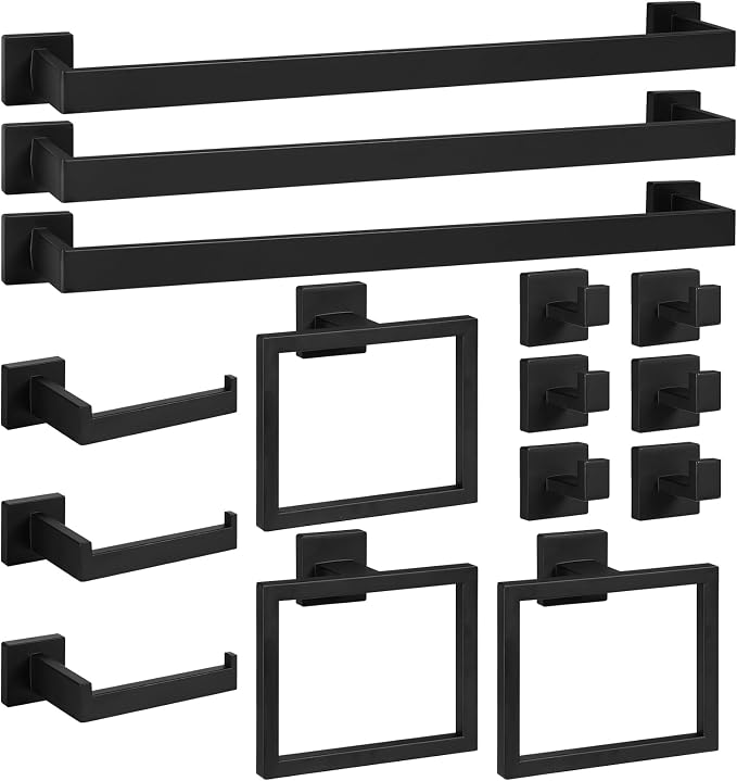 Cilee 15-Pieces Bathroom Hardware Set by Cilee
