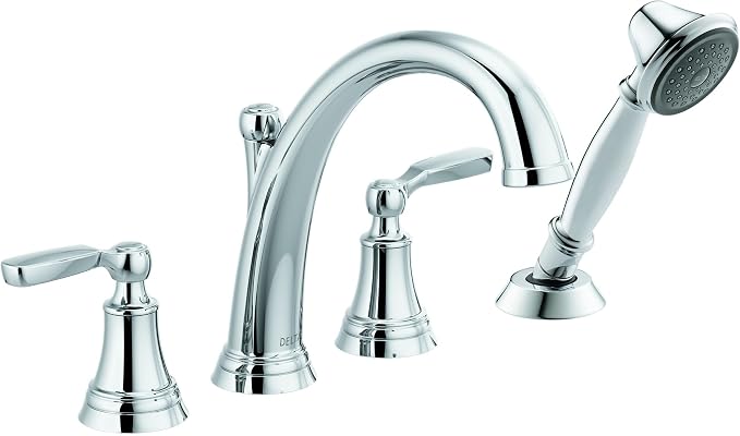 Delta Woodhurst Roman Tub Faucet by DeltaFaucet
