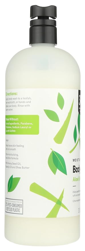 365 by Whole Foods Market, Body Wash Moisturizing Aloe & White Tea, 32 Fl Oz - Image 6