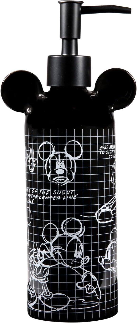Disney Mickey Mouse Ceramic Soap Dispenser – Black Hand Soap Dispenser or by Unknown