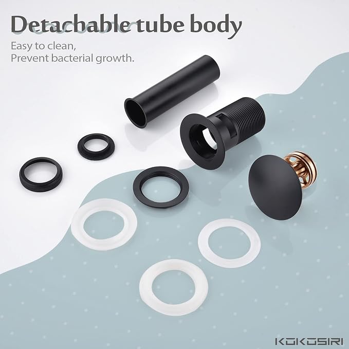KOKOSIRI Bathroom Sink Drain - Image 7
