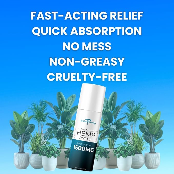 Medical Miracles New Hemp Oil Roll On - Image 6