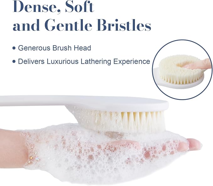 Back Scrubber for Shower, Shower Body Brush for Cleaning - Image 5