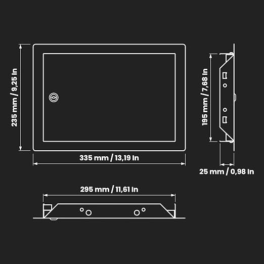 Repa Market 12 x 8 Inch Access Panel - Image 2
