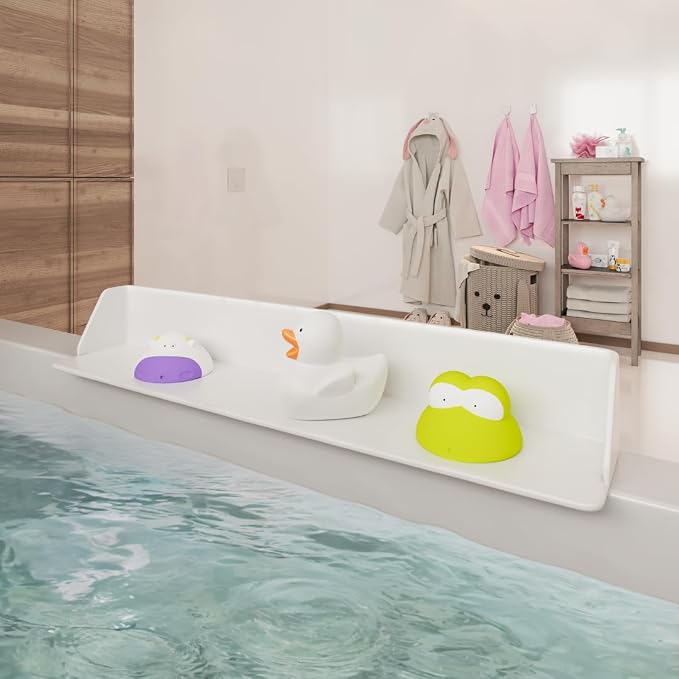 Original PlayPad, Bathtub Splash Guard Play Shelf - Image 8
