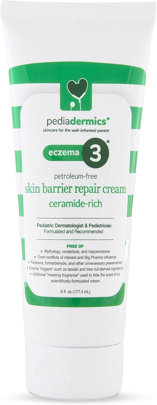 Eczema 3 Ceramide-Rich Skin Barrier Repair Eczema Cream by Pediadermics2025