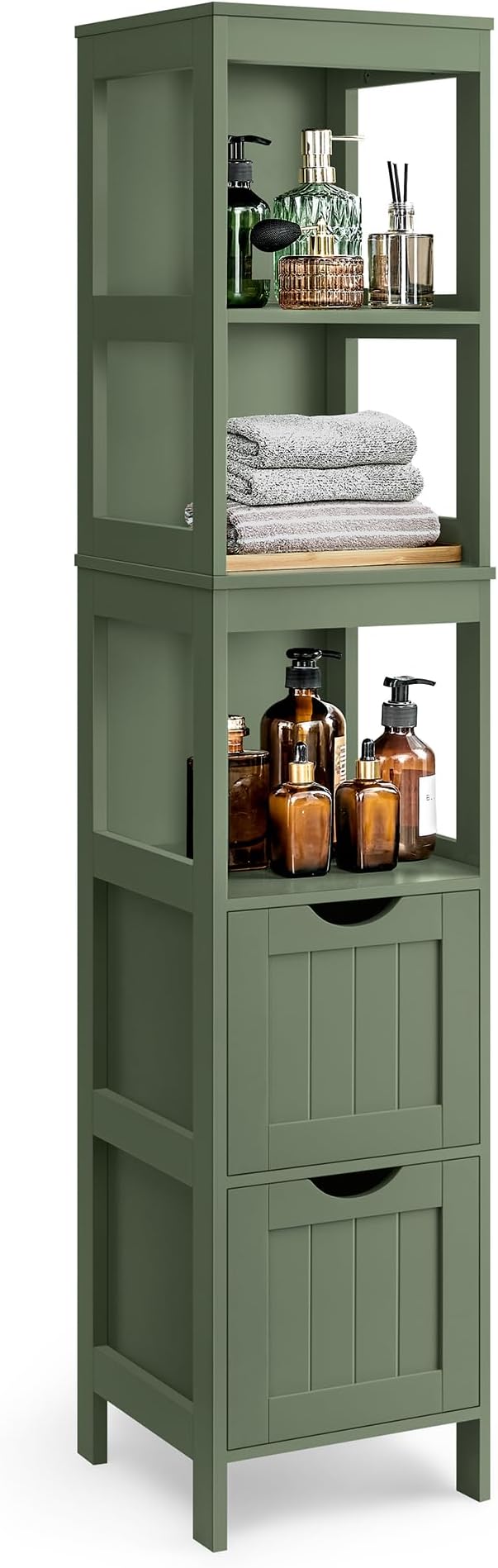 VASAGLE Storage Cabinet, Storage Organizer Rack Stand by VASAGLEbySONGMICSHOME