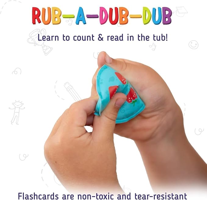 merka Bath Toys Flash Cards - Image 4