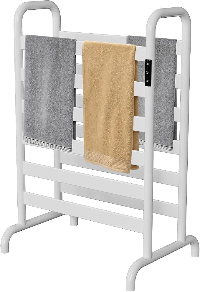 Towel Warmer Rack, Electric Heated Towel Rack by LDVROH