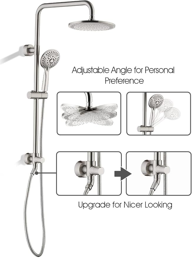 BRIGHT SHOWERS Rain Shower Heads System - Image 8