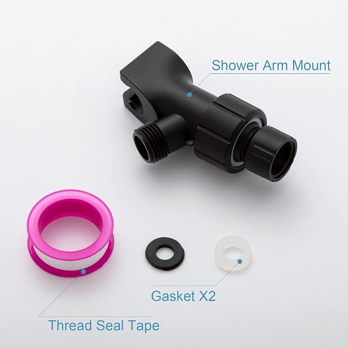 OFFO Shower Head Holder for Handheld Shower Head, Adjustable Shower Arm Mount - Image 7