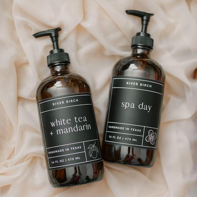River Birch Sage + White Pine Scented Natural Hand Soap - Image 8