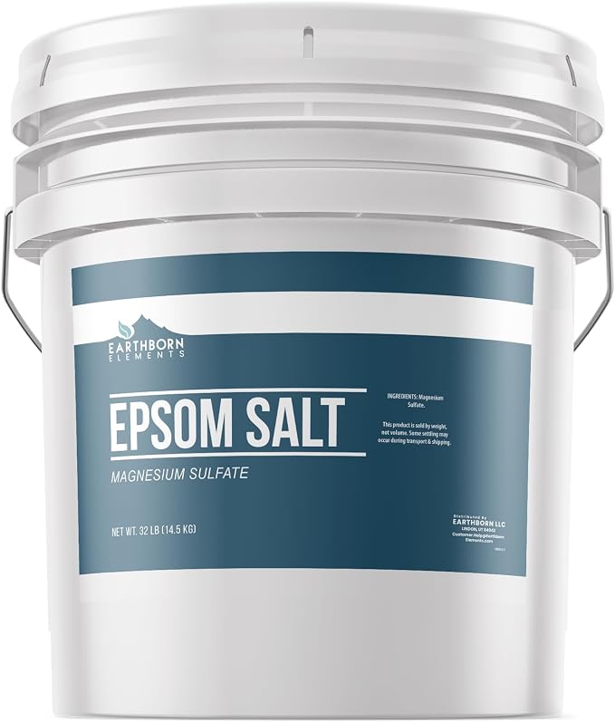 Earthborn Elements Epsom Salt, Magnesium Sulfate Soaking Solution by EarthbornElements