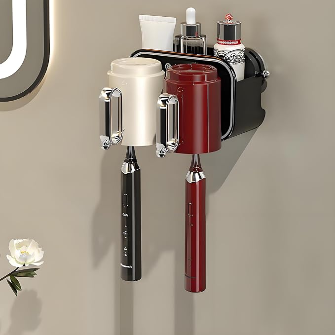 Wall Mounted Suction Toothbrush Holder - Image 8
