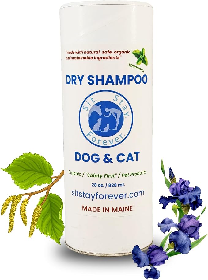 Sit. Stay. Forever. Dry Shampoo by SITSTAYFOREVERSAFETYFIRSTPETPRODUCTS