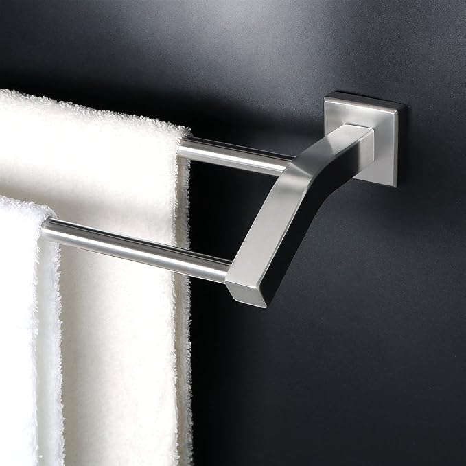 Alise Bath Double Towel Bars Towel Racks by Alise
