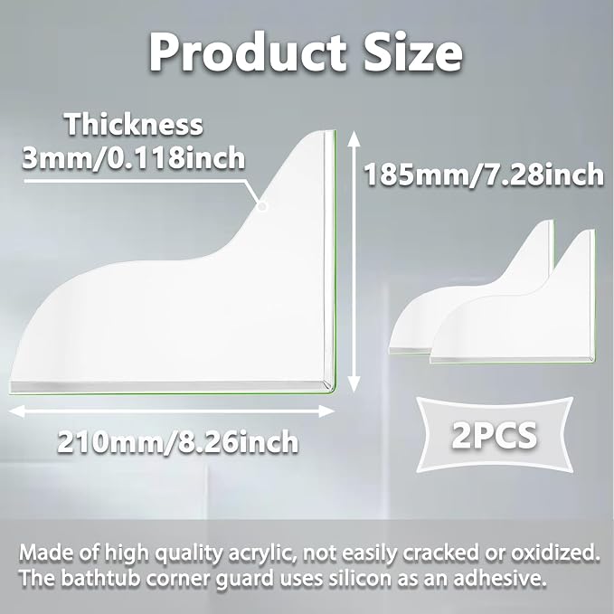 Splash Guard for Bathtub - Image 2