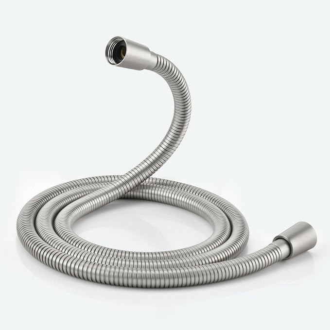 71-Inch Nickel Metal Shower Hose by INAVAMZ
