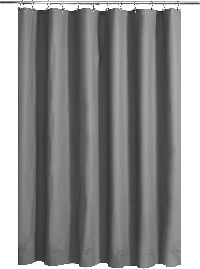 Barossa Design Gray Shower Curtain Liner by BarossaDesign