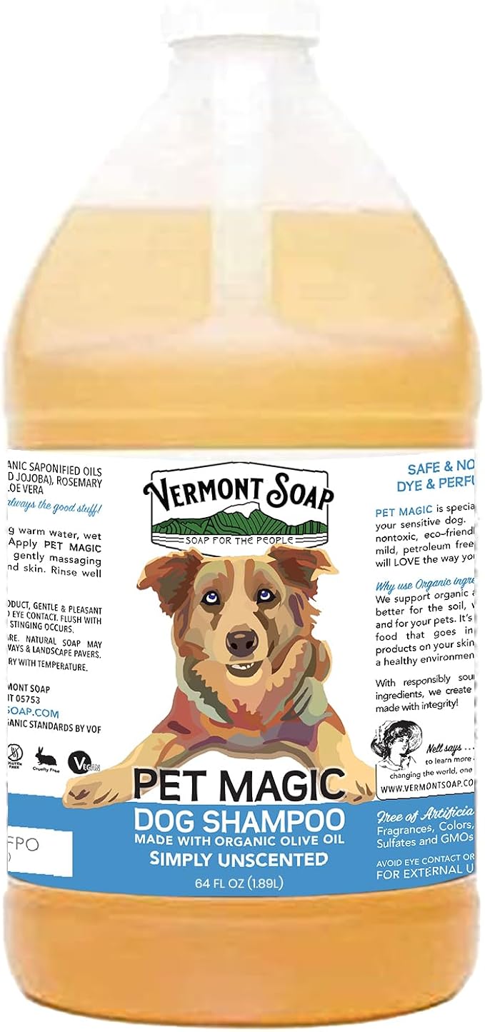 VERMONT SOAP Organics Pet Shampoo by VermontSoap