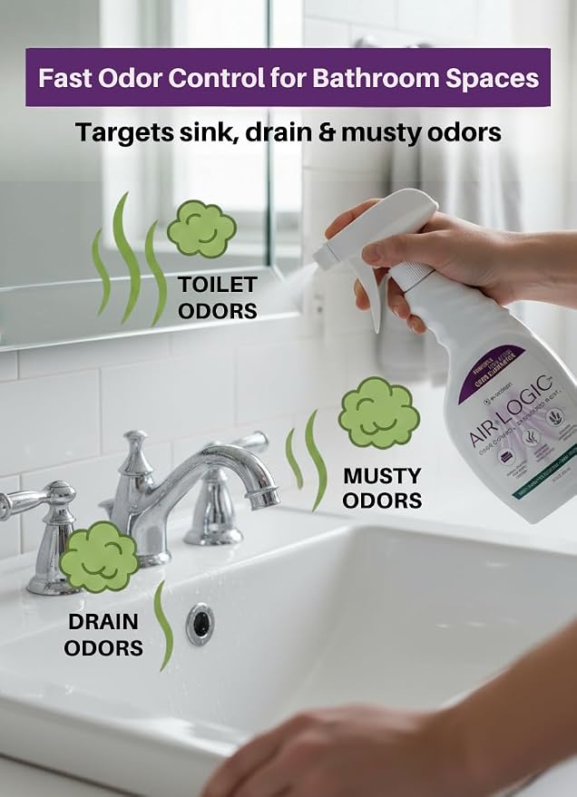 Dual-Action Odor Eliminator Spray 32 Fl Oz, Plant-Based Instant Knockdown & - Image 13