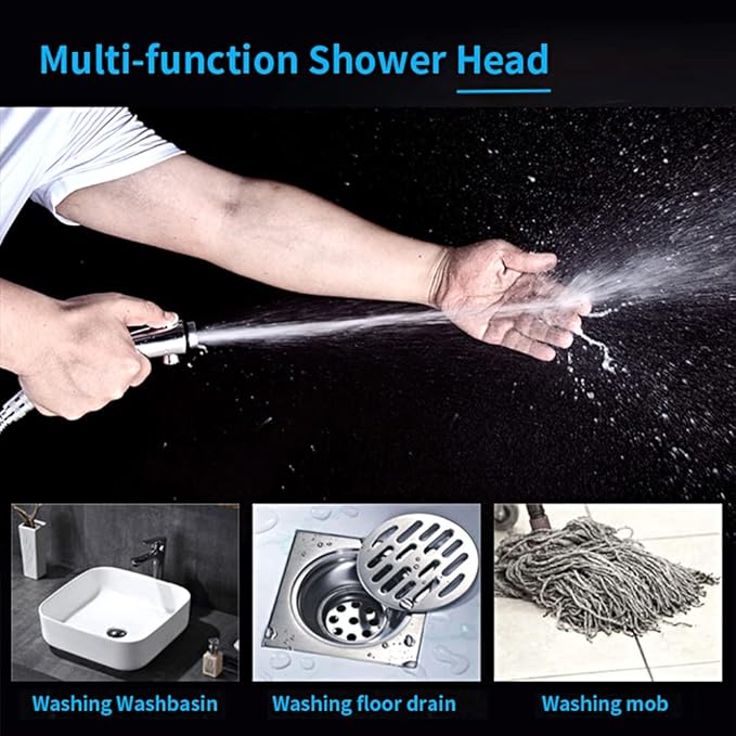 KAIYING Drill-Free High Pressure Handheld Shower Head - Image 4
