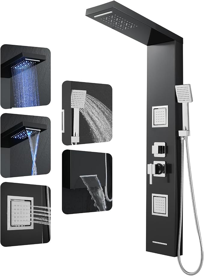 ROVOGO Shower Panel Tower System by ROVOGO