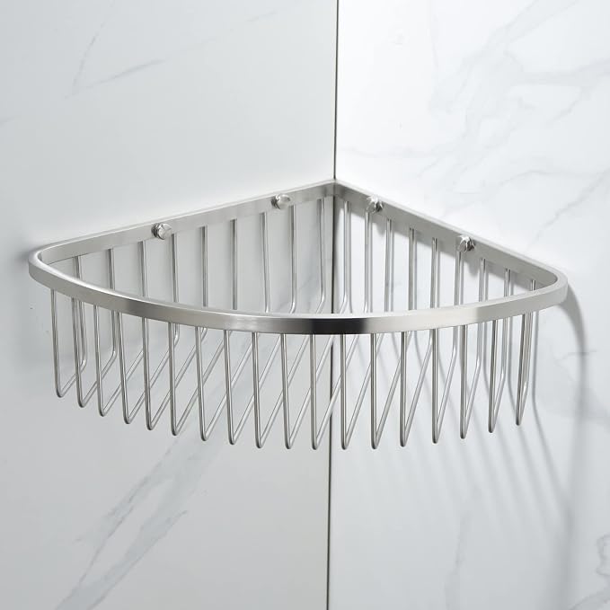 Corner Shower Caddy Organizer, SUS304 Stainless Steel Heavy Duty Rust-Proof - Image 2
