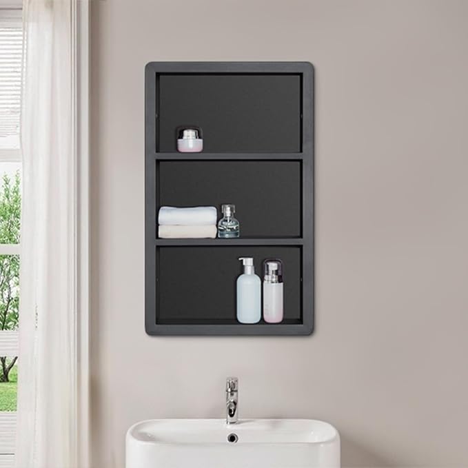 Recessed Medicine Cabinet No Mirror - Image 2
