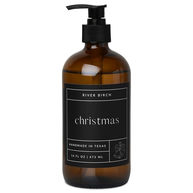 River Birch Christmas Scented Natural Hand Soap by RiverBirch