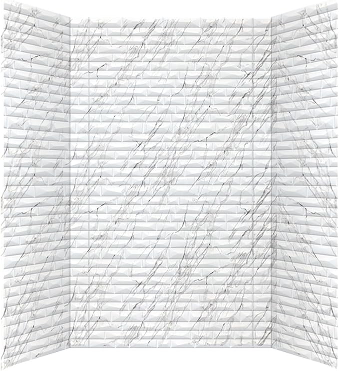 From Plain To Beautiful In Hours 133-640-VISTA-KIT Vista Tub and Shower Wall - Image 2