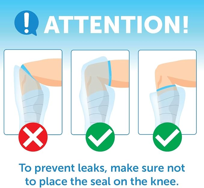 100% Waterproof Cast Covers for Shower Leg - Image 9