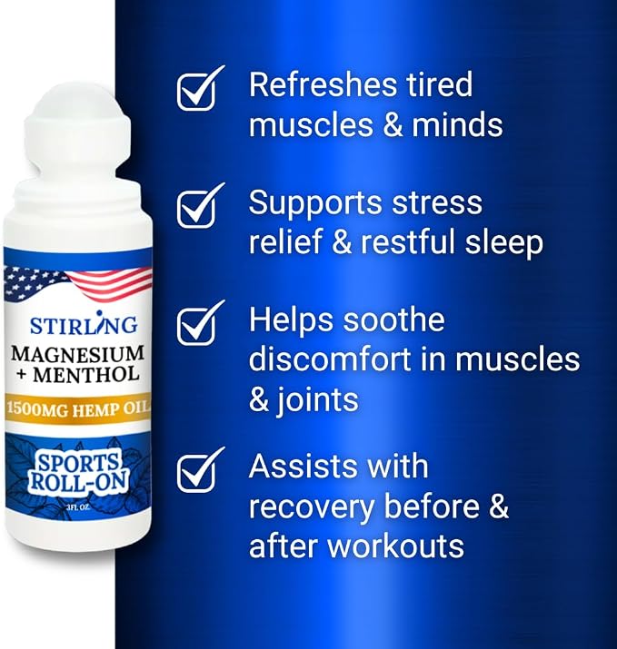 Stirling Menthol Roll On Lotion - Image 4