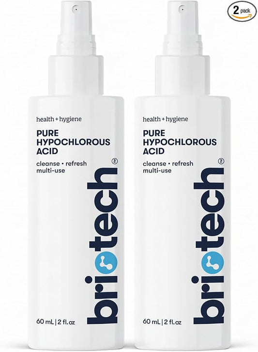 BRIOTECH Pure Hypochlorous Acid Spray and Cleanser, Original Premium HOCl by BRIOTECHUSA