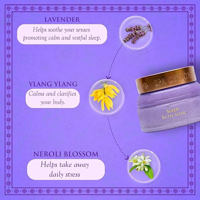 Spa Ceylon Sleep Bath Soak | Sleep Blend - Image 4