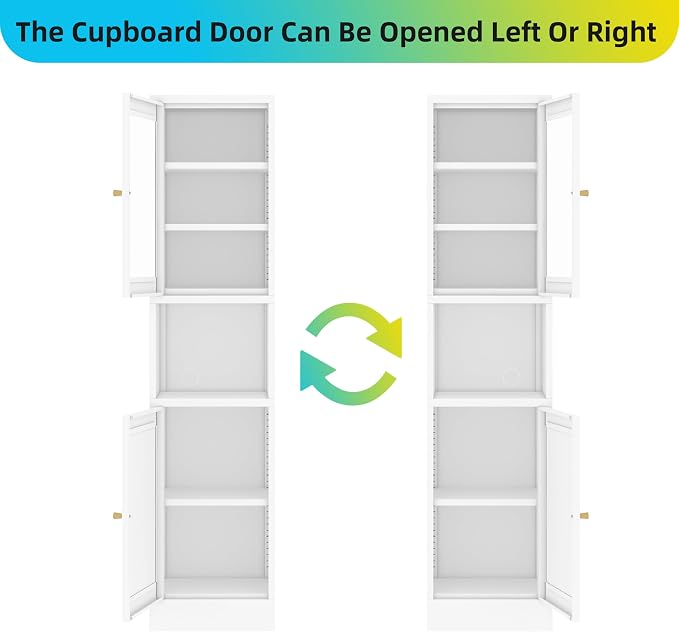 Tall Narrow Storage Cabinet - Image 4