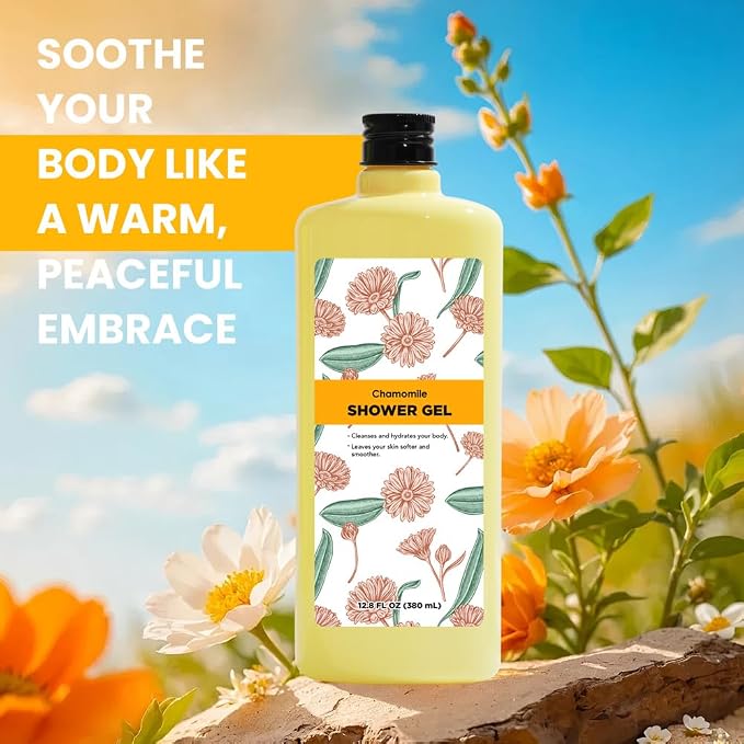 Bubble Bath for Women, Chamomile Shower Gel Gifts Set, Mother's Day Gifts for - Image 2
