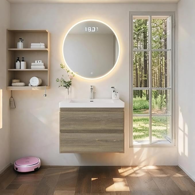 Floating Vanity Bathroom, 30 Inch Bathroom Vanity by VUMALL