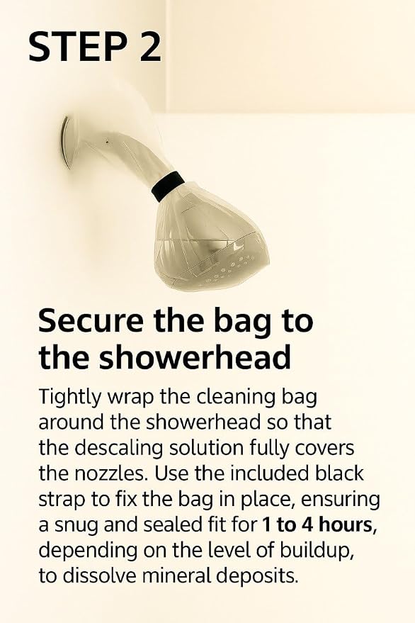 Shower Head Descaling Kit – Cleaner - Image 5