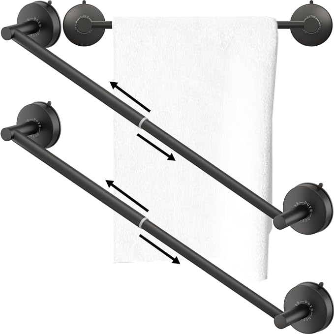 DGYB Adjustable Suction Cup Towel Bar by DGYB