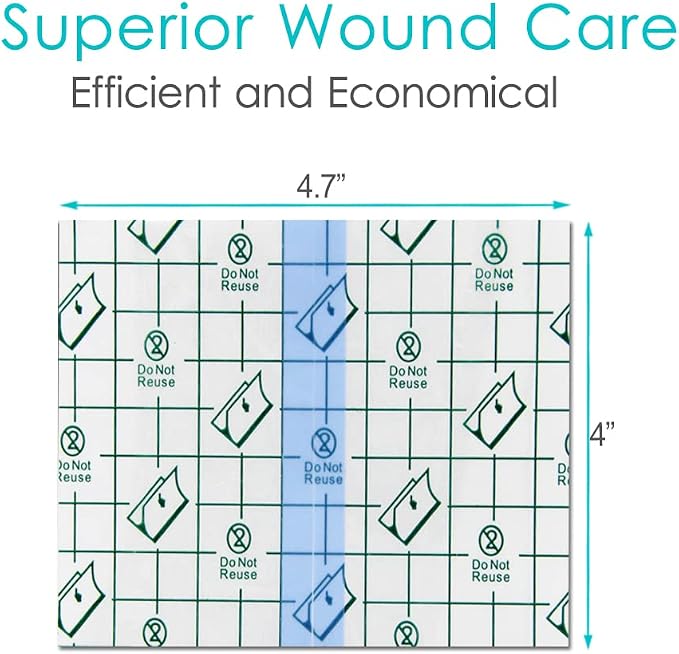 50Pcs Waterproof Shower Protector Bandage 4x4.7 inch - Image 6