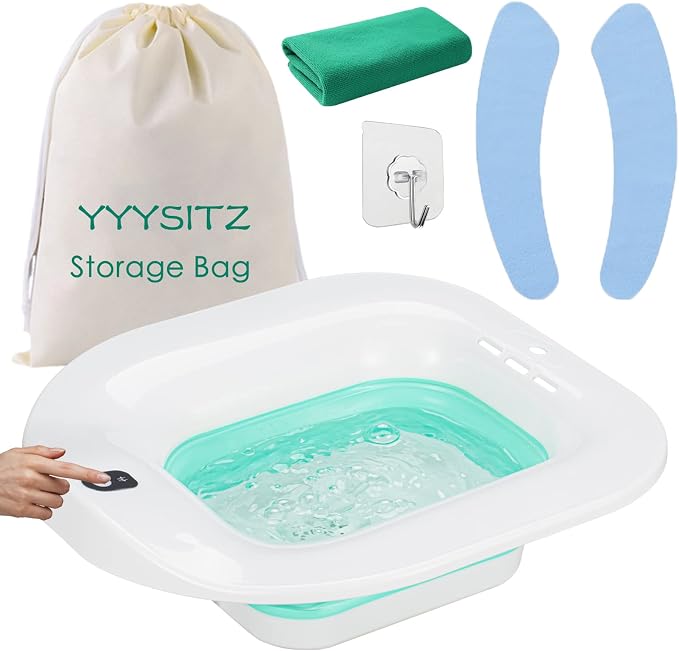 Electric Sitz Bath, Sitz Bath for Hemorrhoids, Sitz Bath for Postpartum Care by YYYSITZ