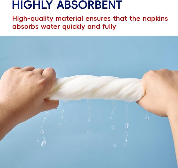 1000 Pack Disposable Bathroom Napkins Hand Towels - Image 5