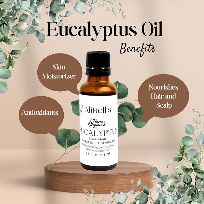 AliBell's- Essential Oils Eucalyptus - Image 3