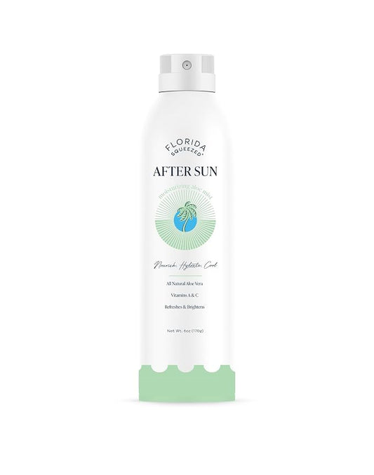 Florida Squeezed After Sun Aloe Mist | 6 oz | Revitalize, Hydrate and Cool by FloridaSqueezed